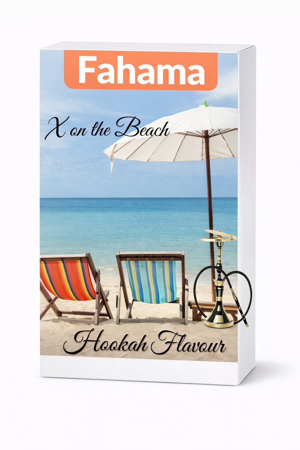 Fahama X On The Beach Nicotine Free Hookah Flavor