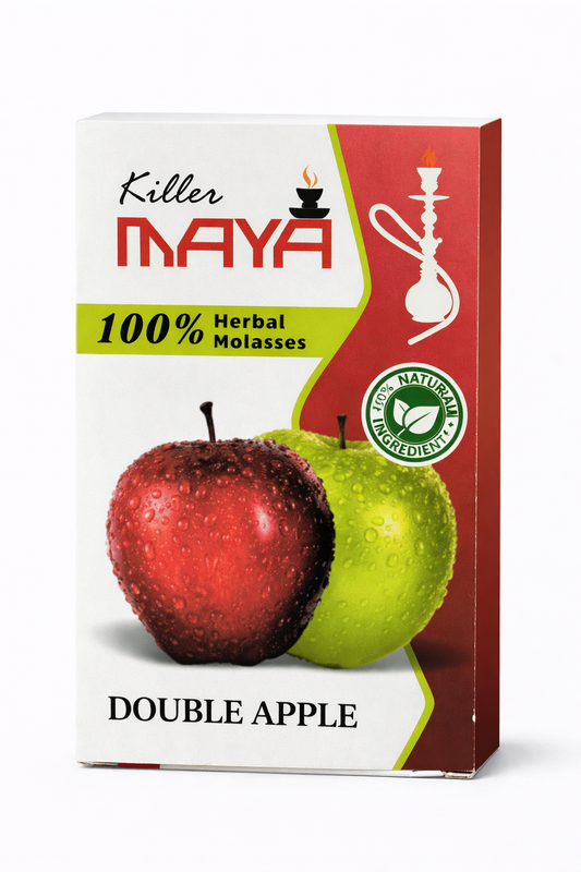 Maya Double Apple Nicotine Free Herbal Molasses