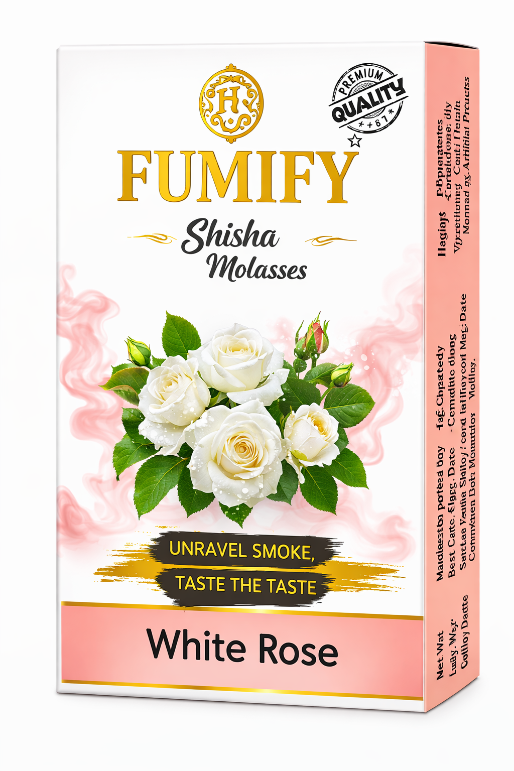 Fumify White Rose Nicotine Free Hookah Flavor