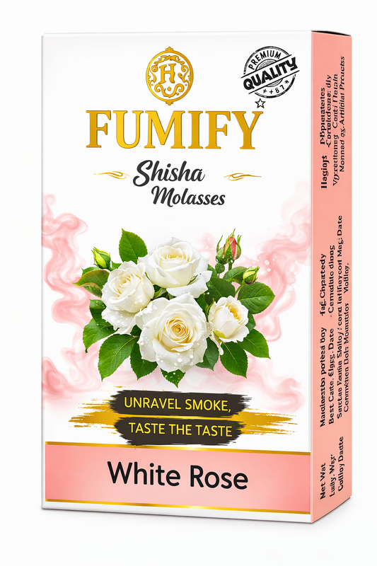 Fumify White Rose Nicotine Free Hookah Flavor