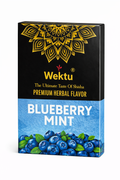 Wektu Herbal Hookah Flavor Nicotine Free Blue Berry Mint