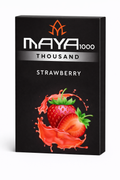 Maya Thousand Strawberry Non - Nicotine Hookah Flavor