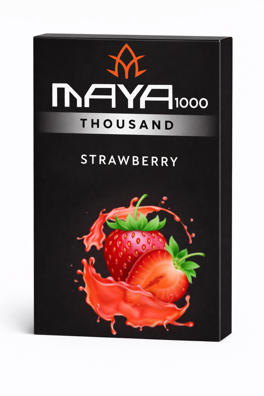 Maya Thousand Strawberry Non - Nicotine Hookah Flavor