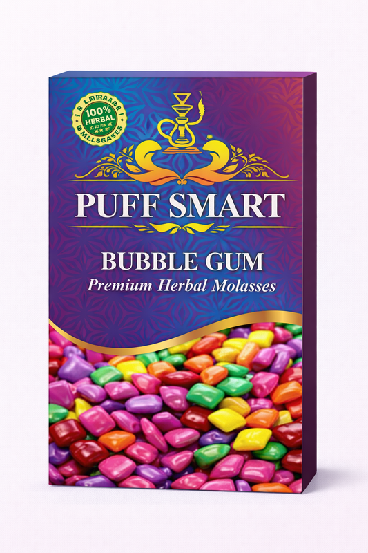 Puff Smart Bubble Gum Herbal Molasses Hookah Flavor