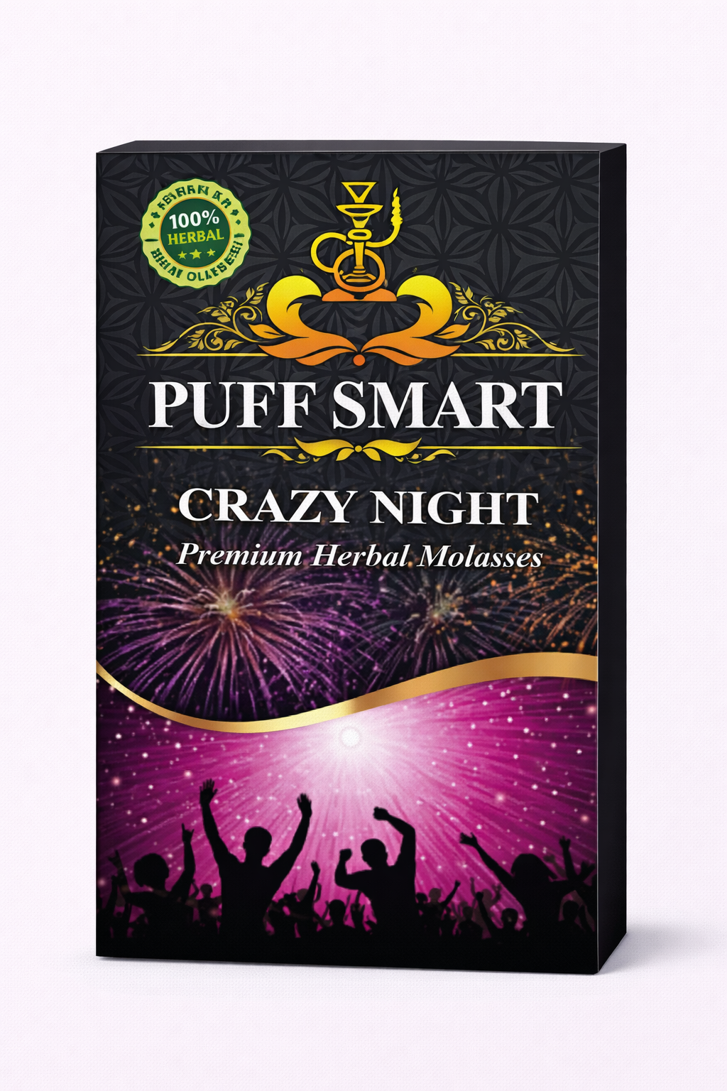 Puff Smart Crazy Night Herbal Molasses Hookah Flavor