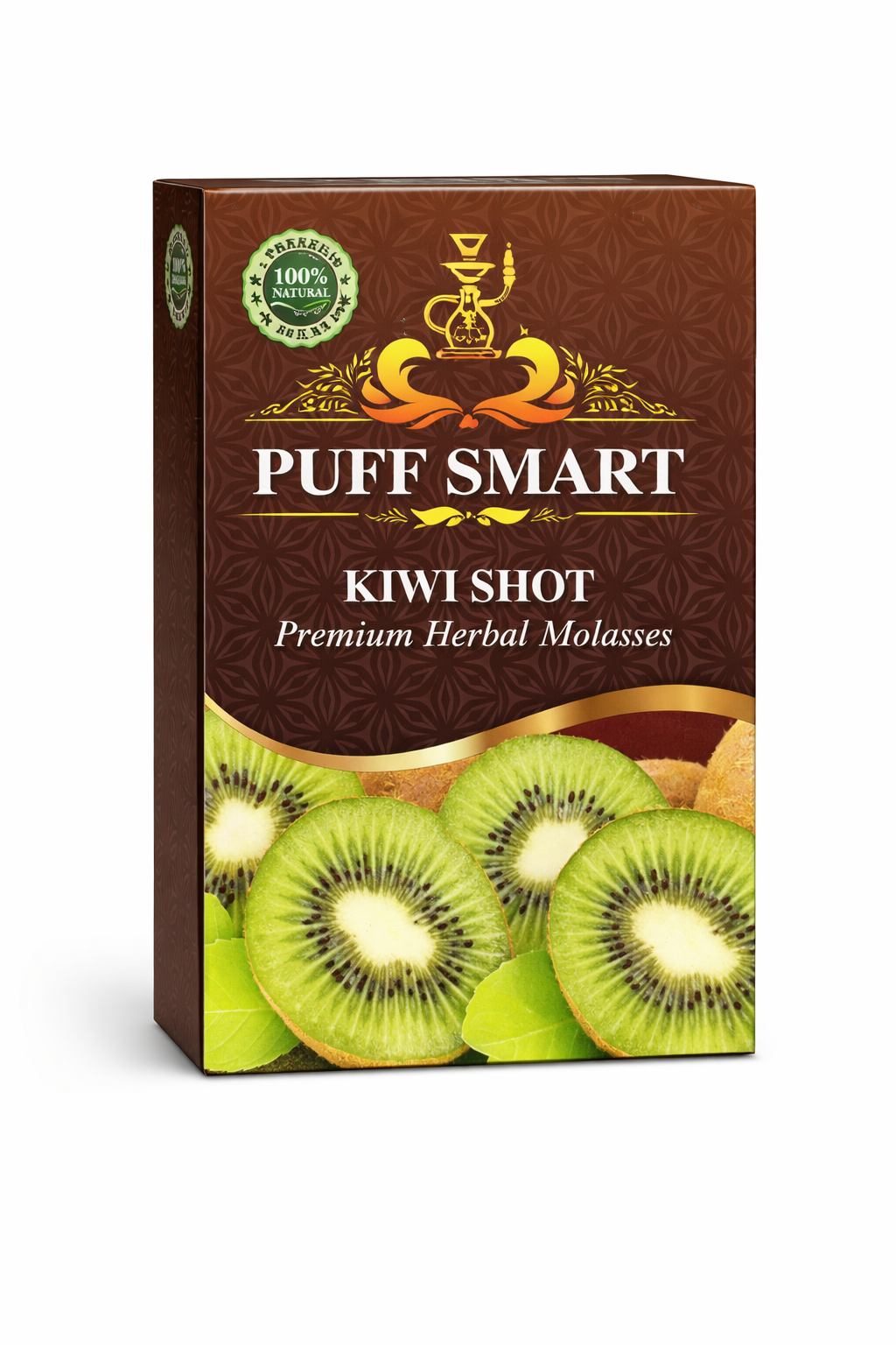 Puff Smart Kiwi Shot Herbal Molasses Hookah Flavor