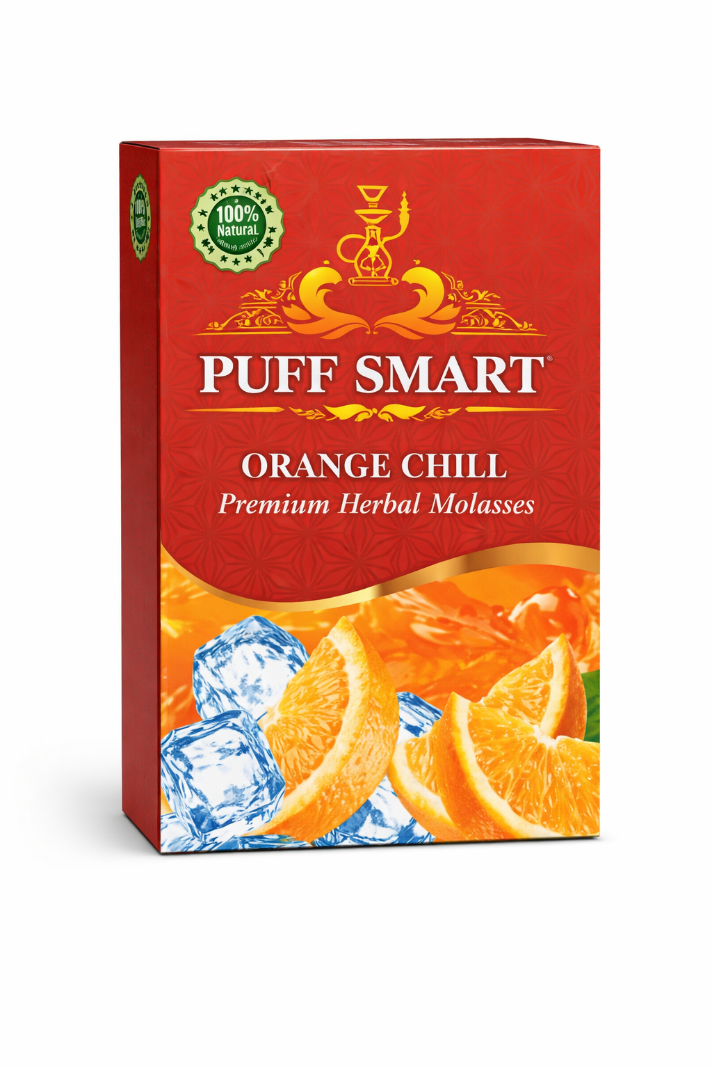 Puff Smart Orange Chill Herbal Molasses Hookah Flavor