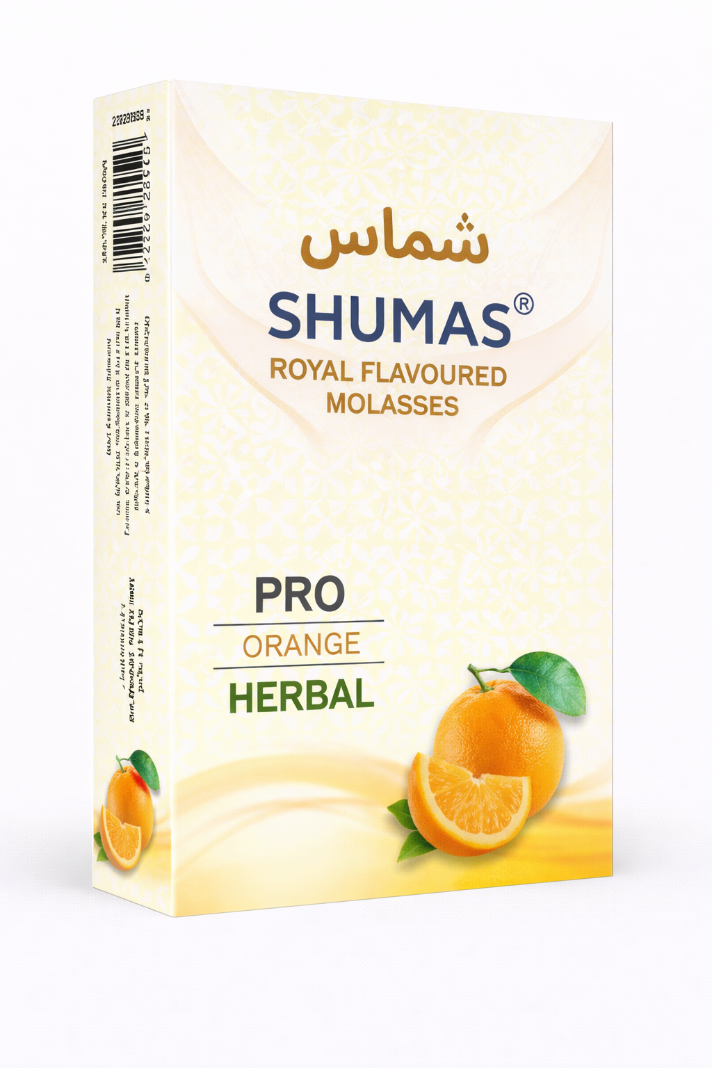 Shumas Orange Herbal Hookah Flavor Nicotine Free