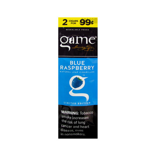 Game Blue Raspberry cigarillos