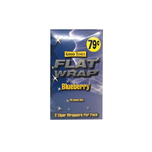 Good Times Blueberry Flat Wraps