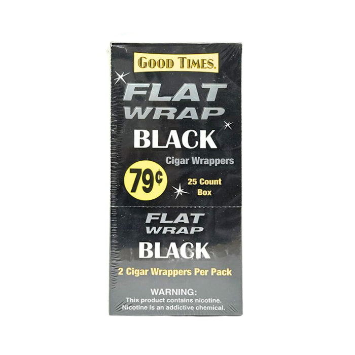 Good Times Flat Wrap Black