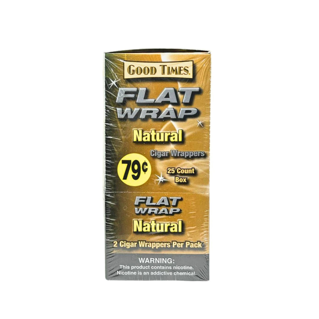 Good Times Natural Flat Wraps
