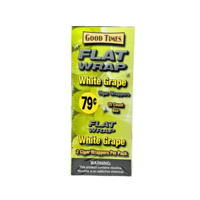 Good Times White Grape Flat Wraps