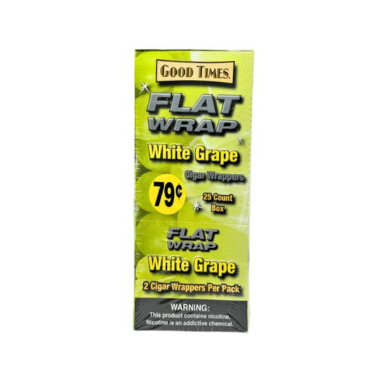 Good Times White Grape Flat Wraps