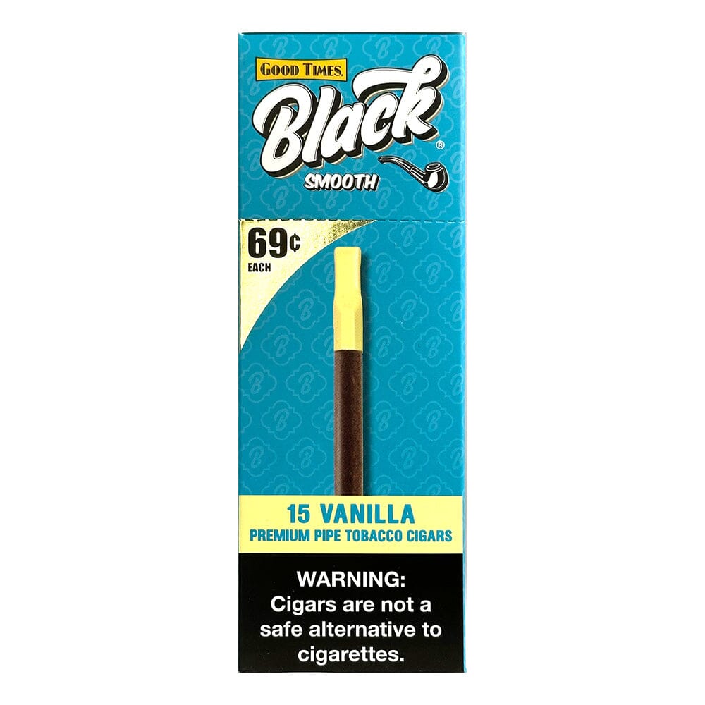 Good Times Black Smooth Vanilla Cigars