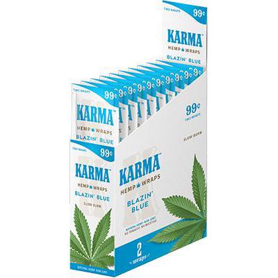 Organic Karma Hemp Wrap Blazin Blue