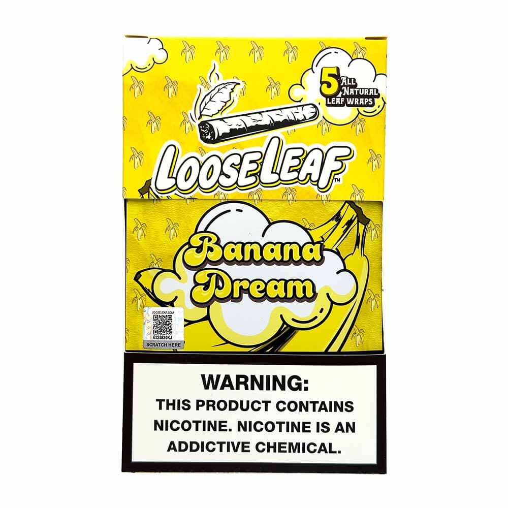 Loose Leaf Wraps Banana Dream Flavor