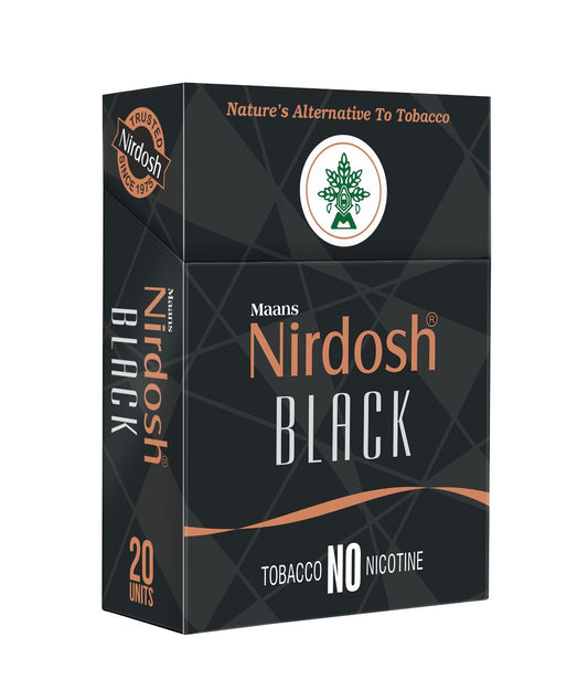 Nirdosh Herbal Smoke Black - 20 Sticks