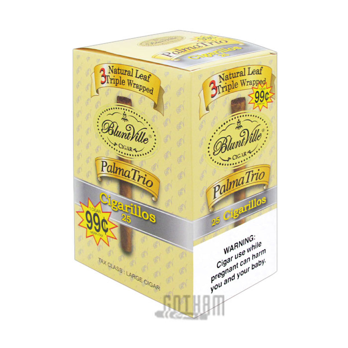 Bluntville Triple Wrapped Palma Trio