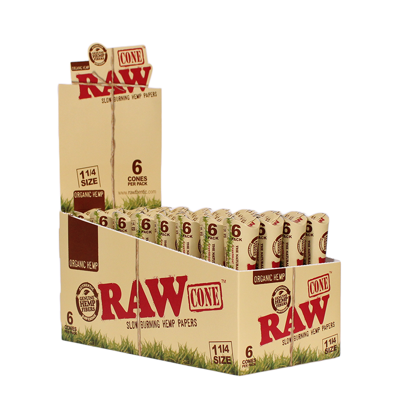 Raw Pack Organic Hemp Cones