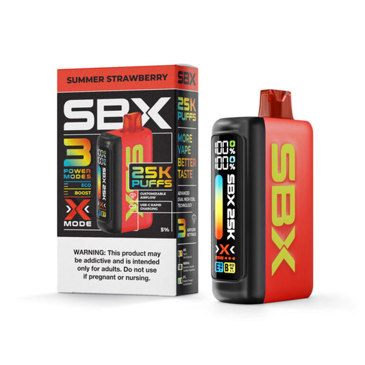 SBX disposable vapes Summer Strawberry
