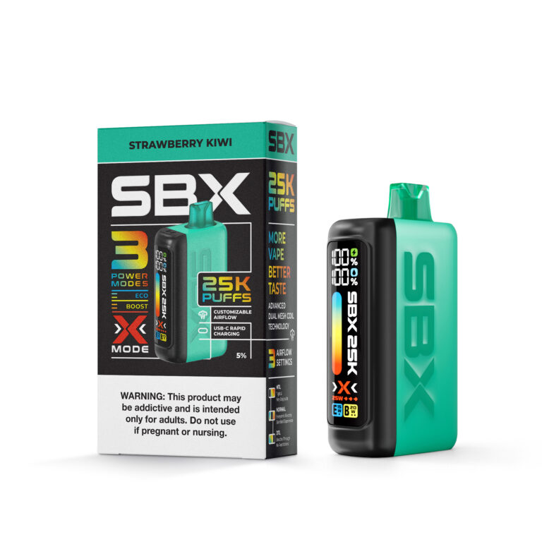 SBX disposable vapes Strawberry Kiwi