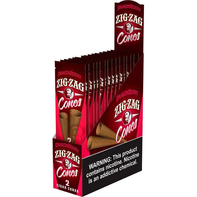 Zig Zag Cigar Cones Dragon berry