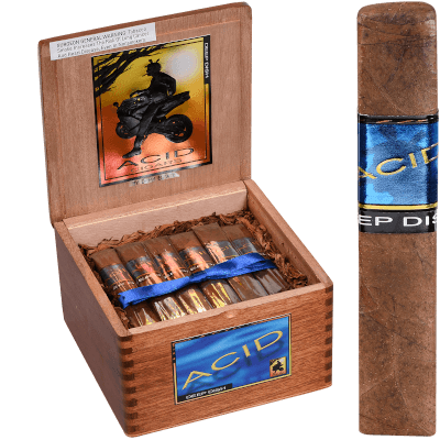 Acid Blue Deep Dish Cigars Box of 24