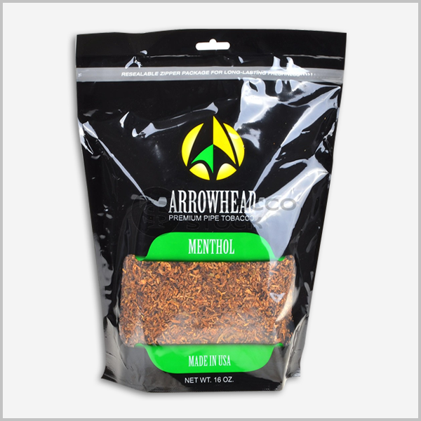 Arrowhead Pipe Tobacco Menthol 16 Oz