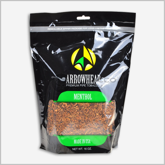 Arrowhead Pipe Tobacco Menthol 16 Oz