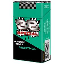 38 Special Menthol Cigars | Cool Menthol Tobacco Flavor | For Adult Tobacco Customers Only