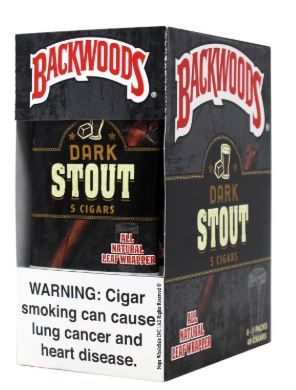 Backwoods Singles Stout Cigarillos 24CT