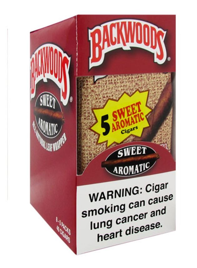 Backwoods Cigars Sweet Aromatic All Natural 40CT