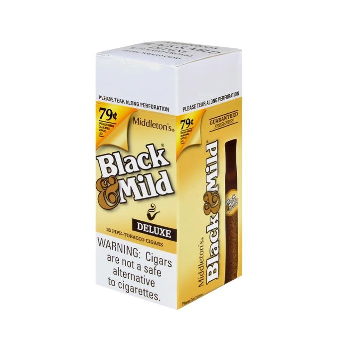 Black & Mild Deluxe Cigarillos