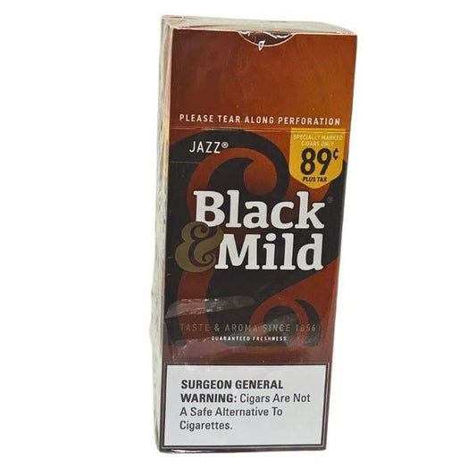 Black & Mild Cigars Wood Tip Jazz