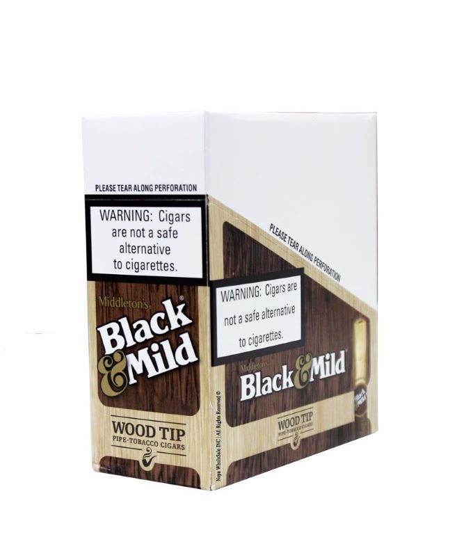 Black and Mild Wood Tip Cigars Original