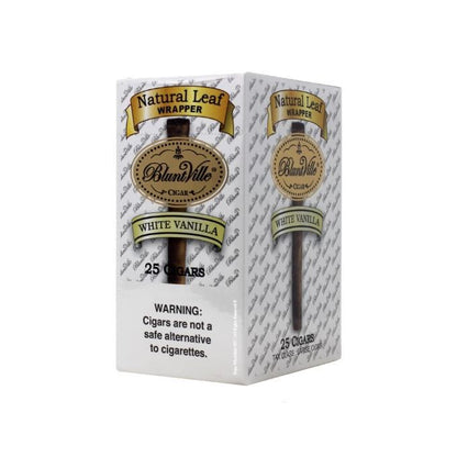 Bluntville Natural Leaf Wrapper White Vanilla