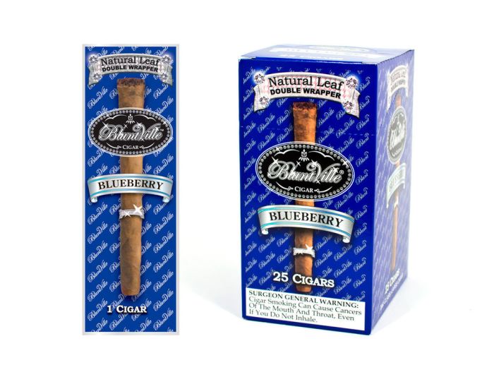 Bluntville Natural Leaf Wrapper Blueberry