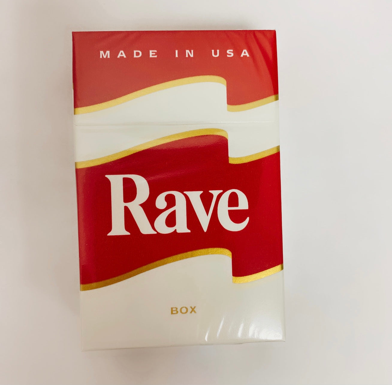 Rave red cigarettes king box