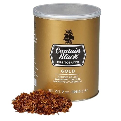 Captain Black Gold Pipe Tobacco Can 7 Oz