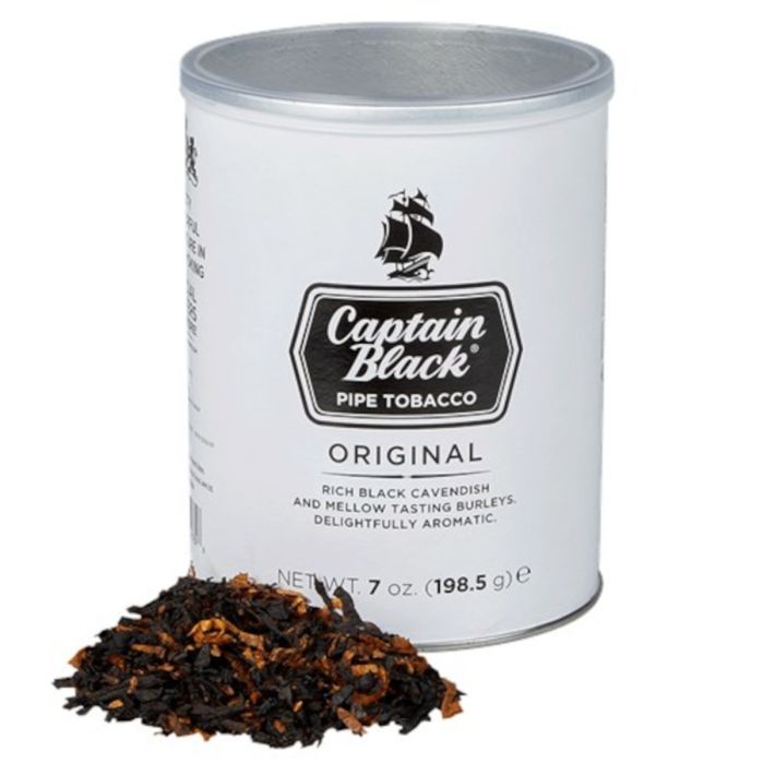 Captain Black Original Pipe Tobacco Can 7 Oz