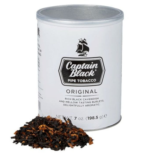 Captain Black Original Pipe Tobacco Can 7 Oz
