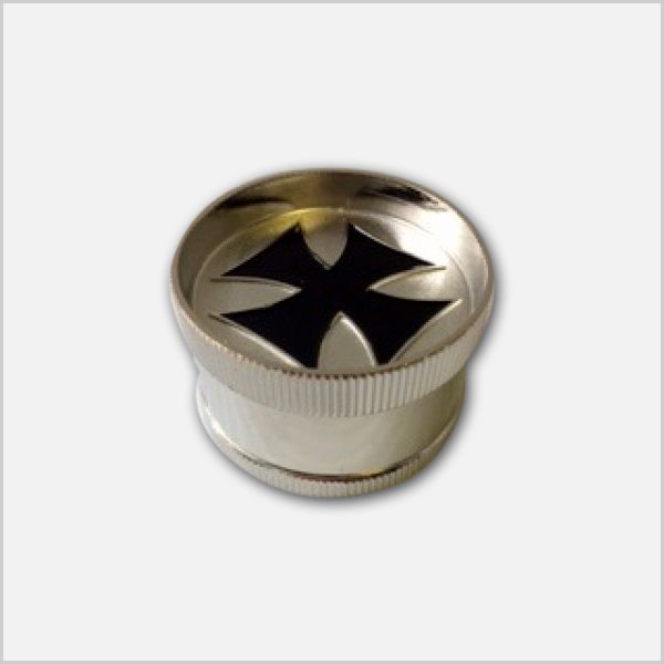 Chopper Cross 3 part metal spice grinder