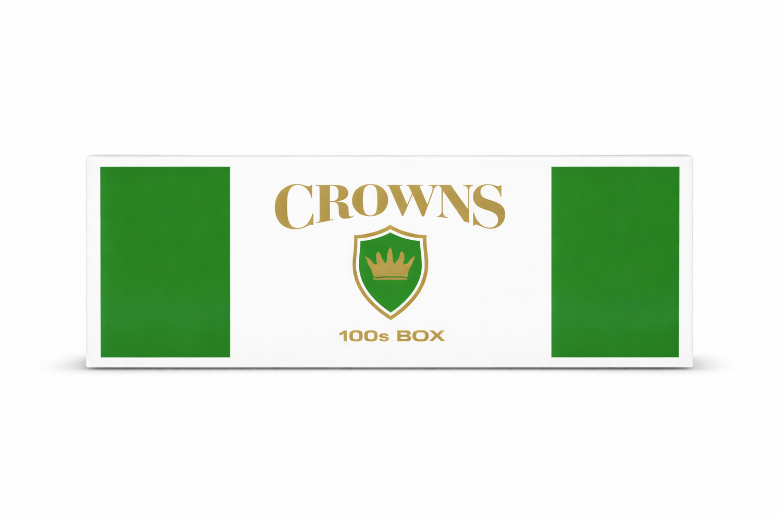 Crown Dark Green menthol 100 Box