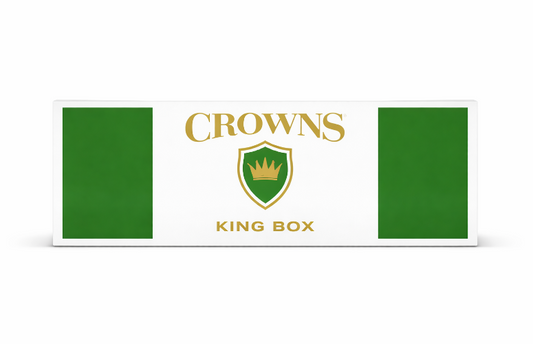 Crown Dark Green menthol king Box