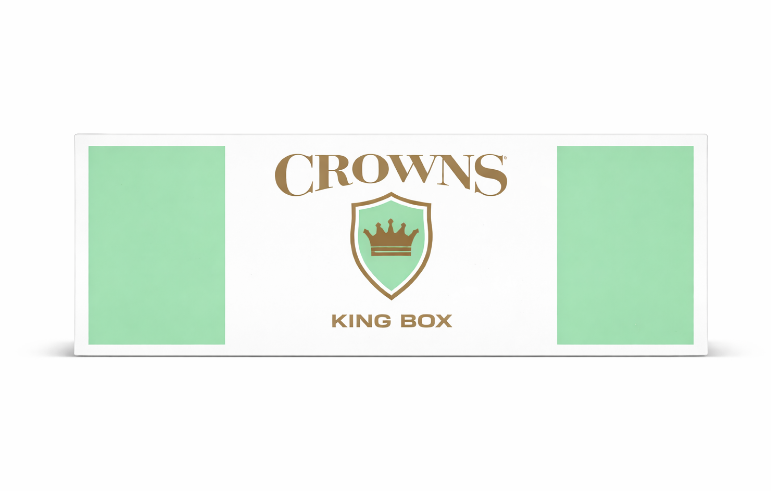 Crowns Light Green King Box