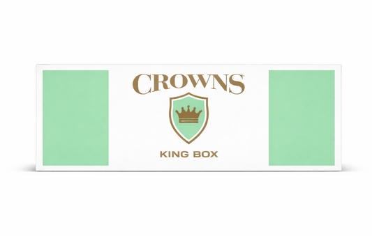 Crowns Light Green King Box