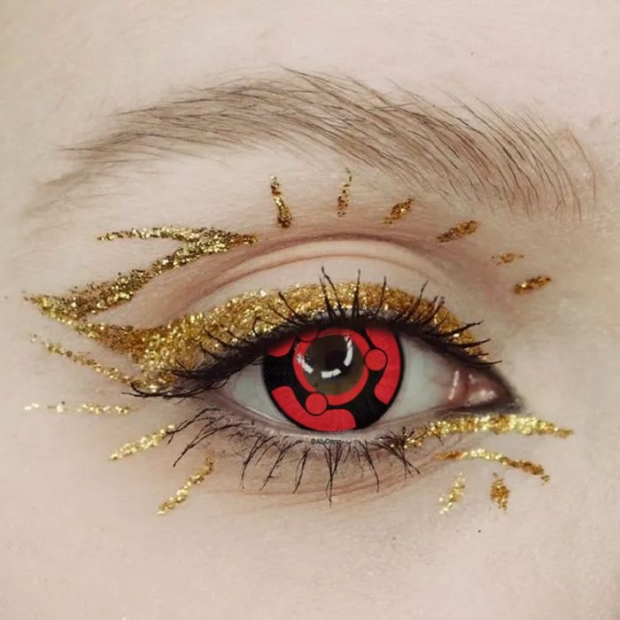 D34-Red Cosplay Contact Lens