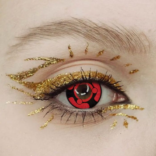 D34-Red Cosplay Contact Lens