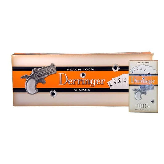 Derringer Peach Filtered Cigars 200CT